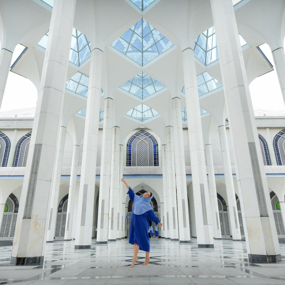 ブルーモスク_スルタン・サラフディン・アブドゥル・アジズ・シャー・モスク